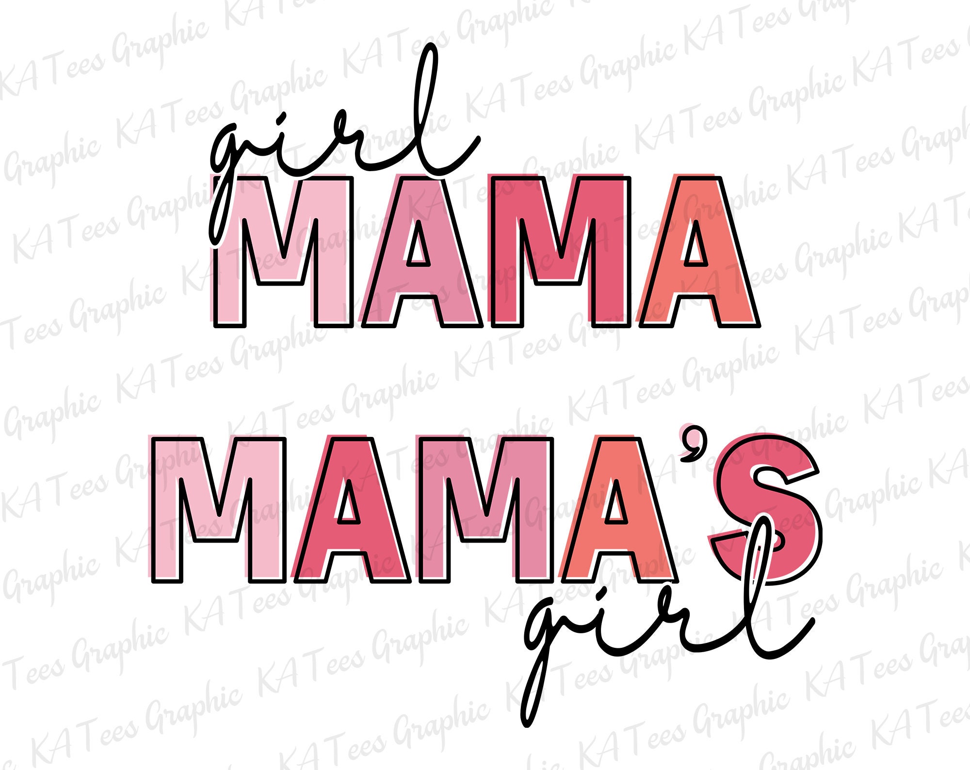 Girl Mama SVG Mama's Girl Svg Mothers Day Svg Mom Life - Etsy