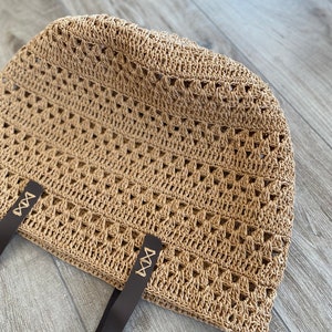 Raffia Tote Bag, Oversize Raffia Bag, Straw Bag, Shoulder Bag, Raffia Beach Bag, Large  Beach Bag, Beige Straw Bag, 2025 Summer Beach Bag