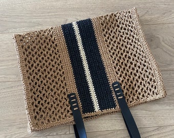 Bolsa de ráfia, bolsa de ráfia grande, bolsa de palha, bolsa de ombro, bolsa de praia de ráfia, bolsa de praia grande, bolsa de palha bege, bolsa de praia verão 2025