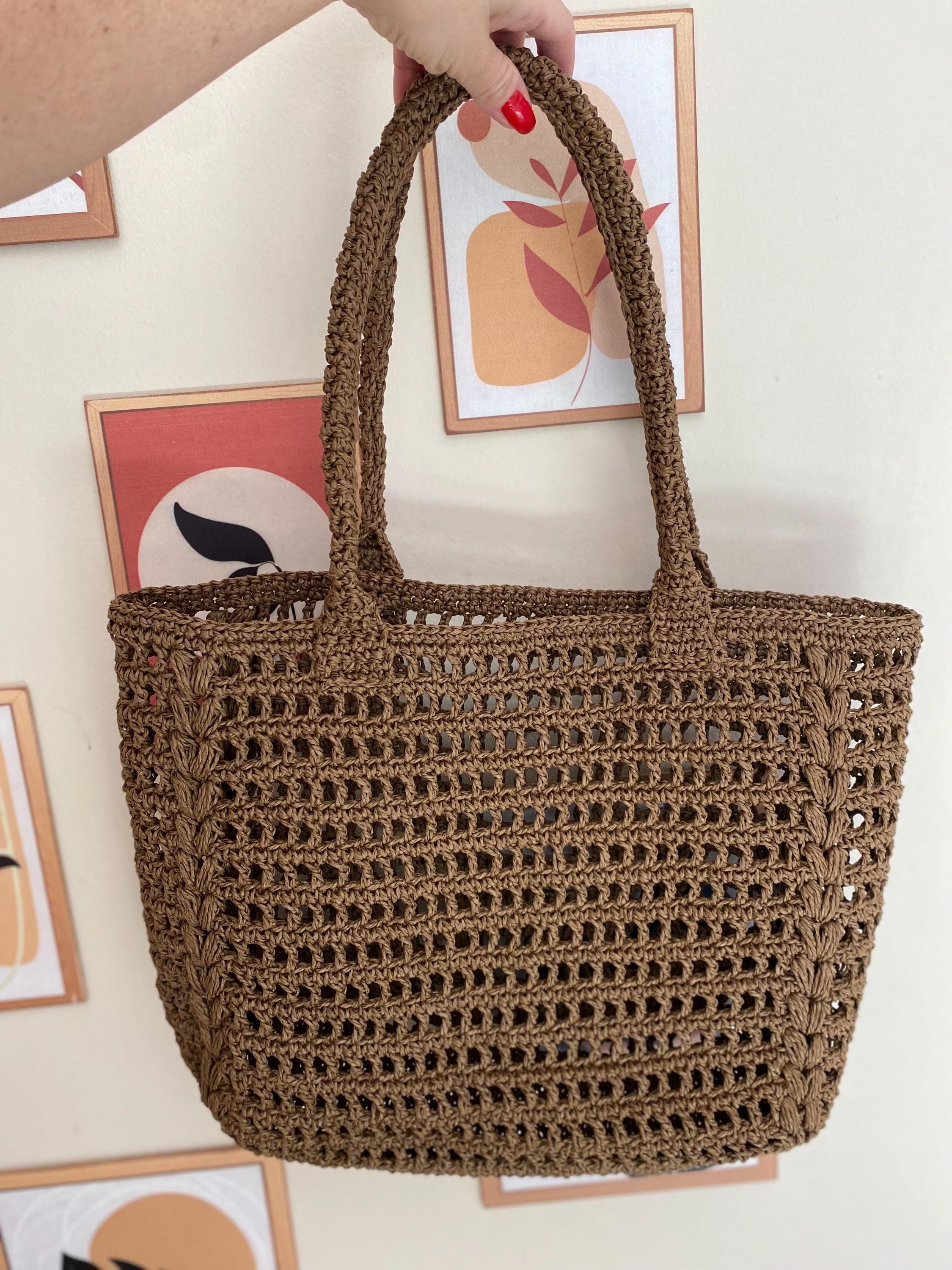 Small Parachute Raffia Bag