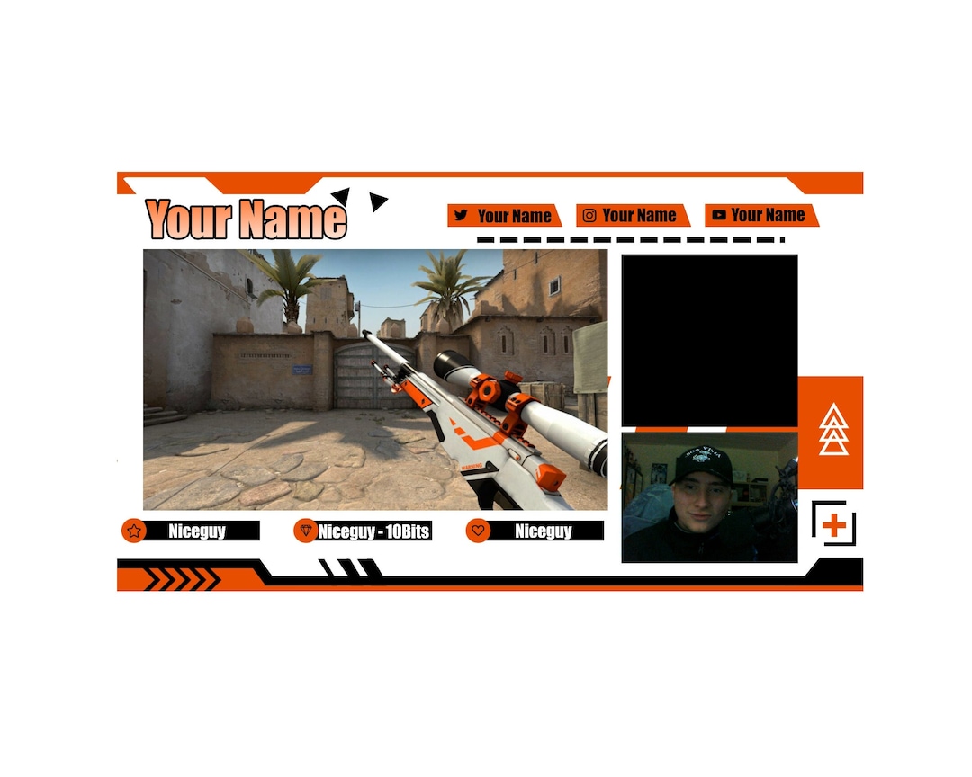 Animation Cs:go Asiimov Streamoverlay - Etsy