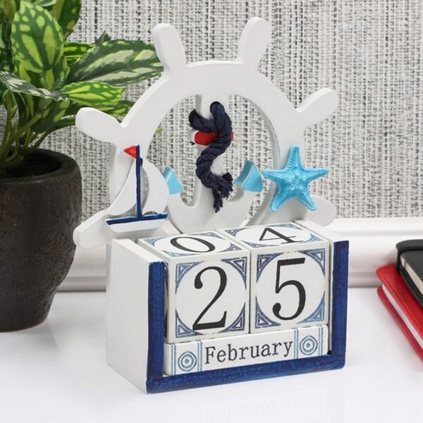 Nautical Calendar Etsy