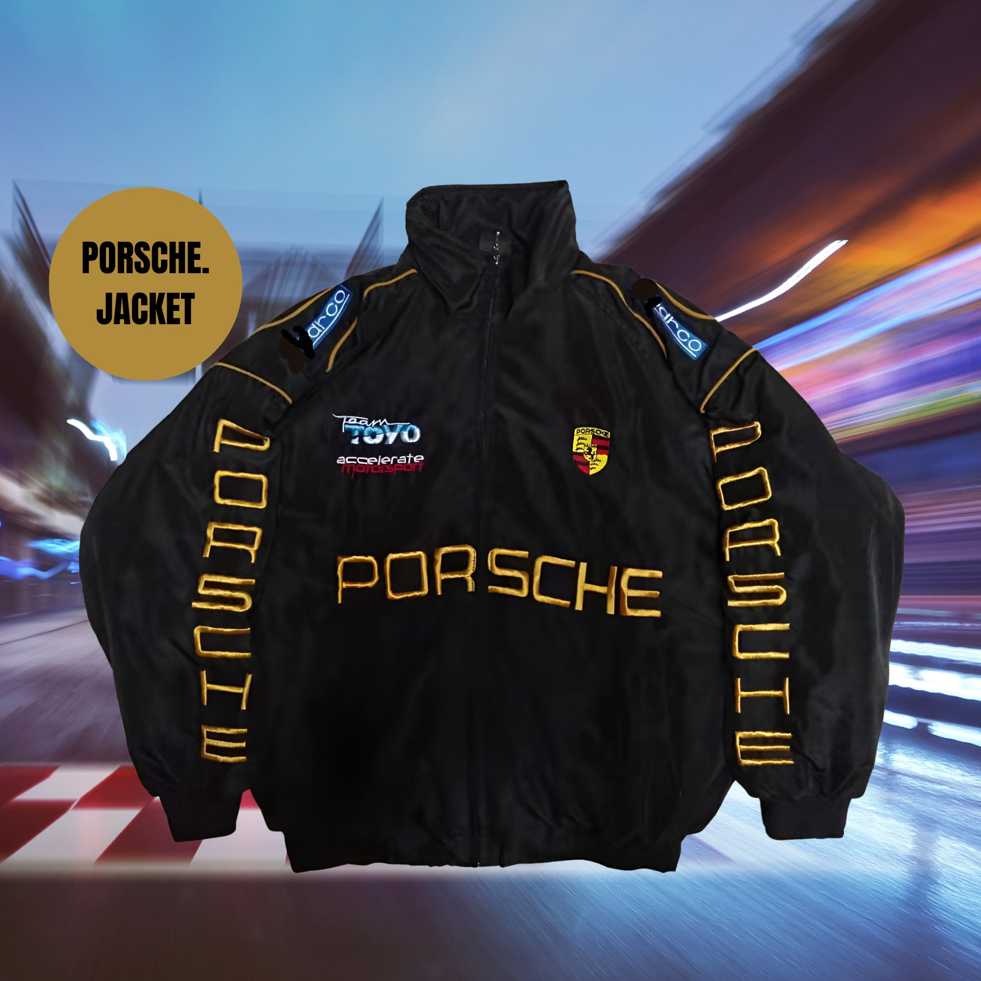 PORSCHE old track jacket
