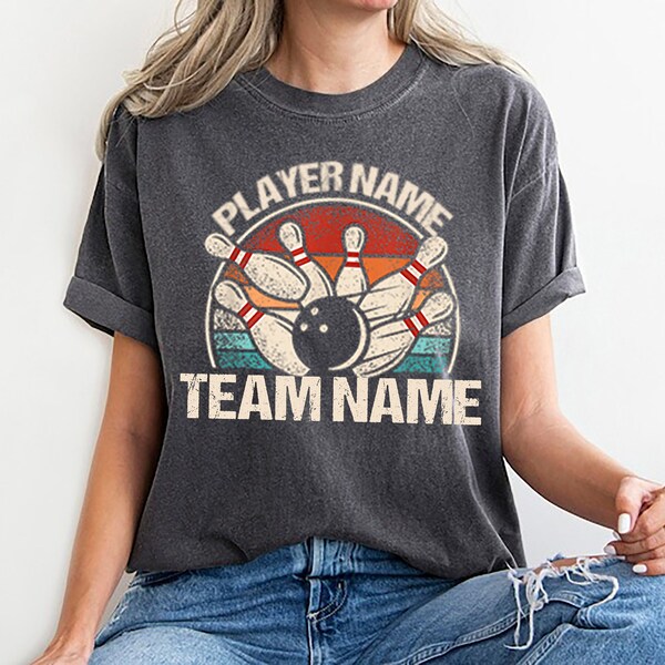 Custom Bowling Shirt Etsy