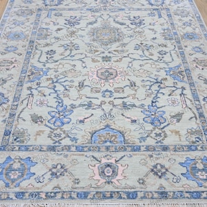 Elegant Hand-Knotted Wool Rug – Vintage Floral Design, 9x12, Traditional Home Decor, Soft & Durable Area Rug, 8x10, 9x12, 10x12, 10x14