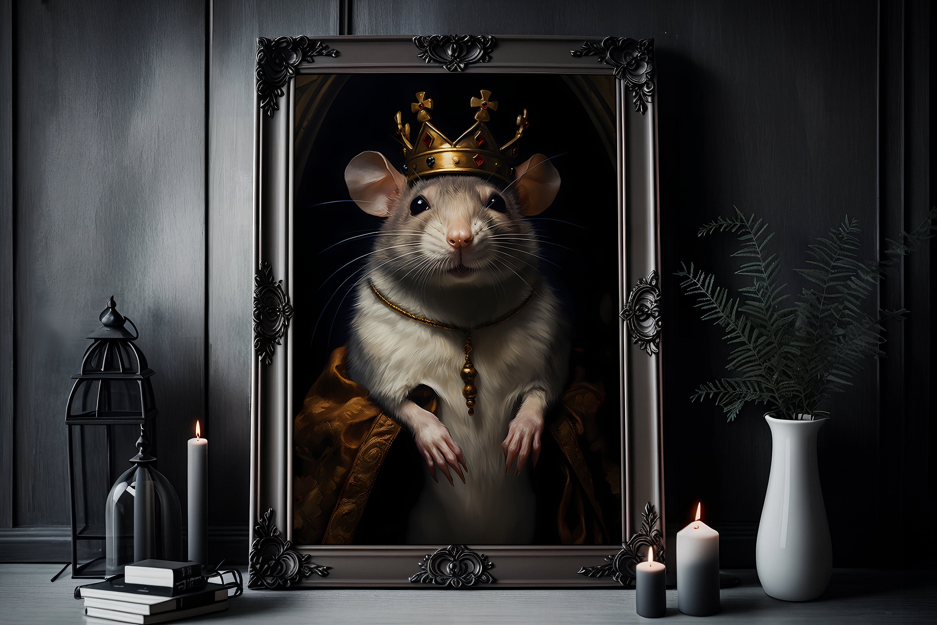 Rat King/dark Academia/cottage Core/rat/witchy Room (Instant Download) 