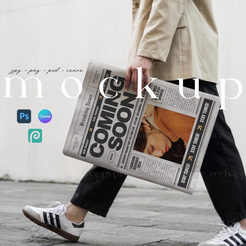 Folded Magazine - Etsy