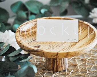 Place Card Mockup, Tent Fold Card Mockup, Eucalyptus Wedding Stationery Mockup, Blank White Card Mockup, 3.5x2 Card Mockup, Smart Object