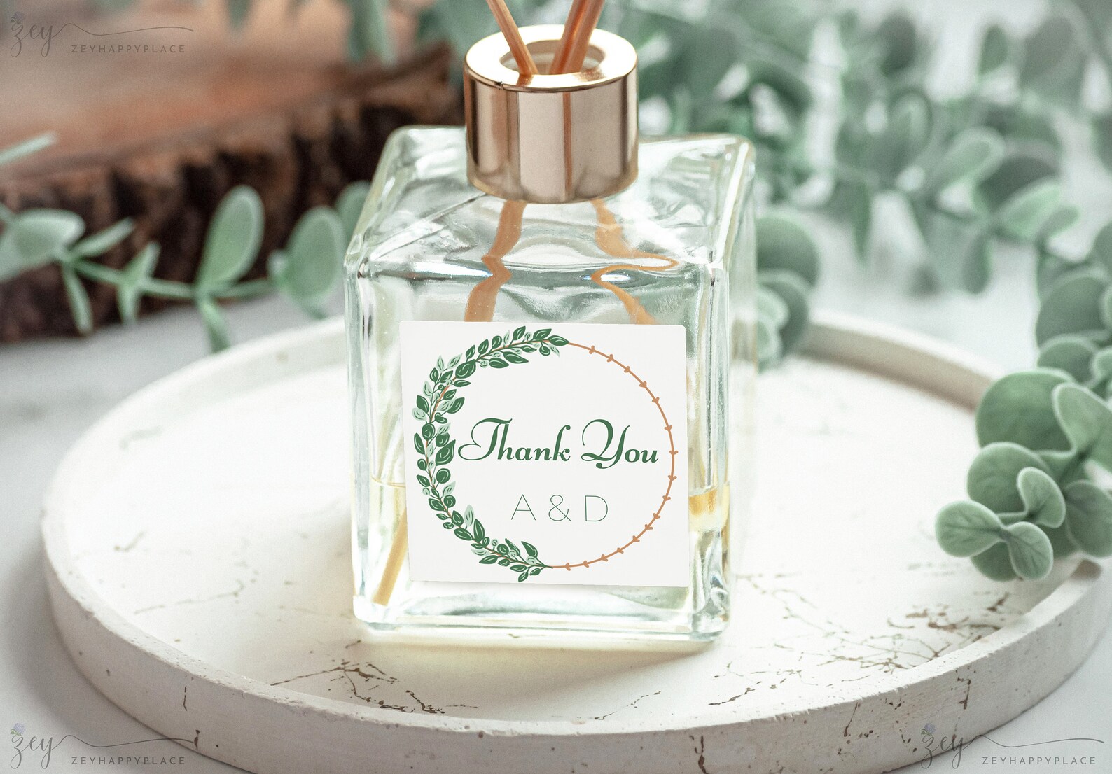 Label Mockup, Diffuser Mockup, Reed Diffuser Label Mockup, Diffuser Oil ...