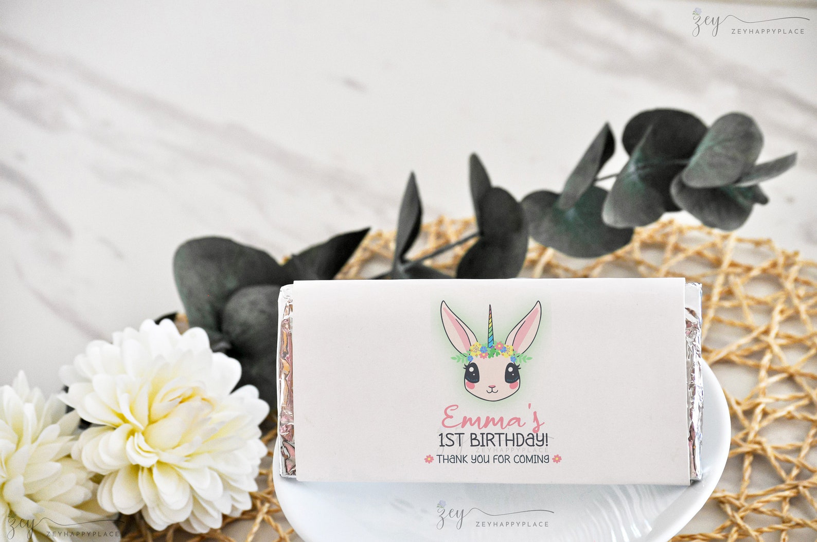 Chocolate Bar Wrapper Mockup, Candy Bar Mockup, Wedding Favor Mockup ...