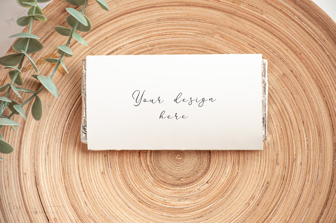 Chocolate Bar Mockup, Candy Bar Mockup, Blank Candy Bar Wrapper Mockup ...