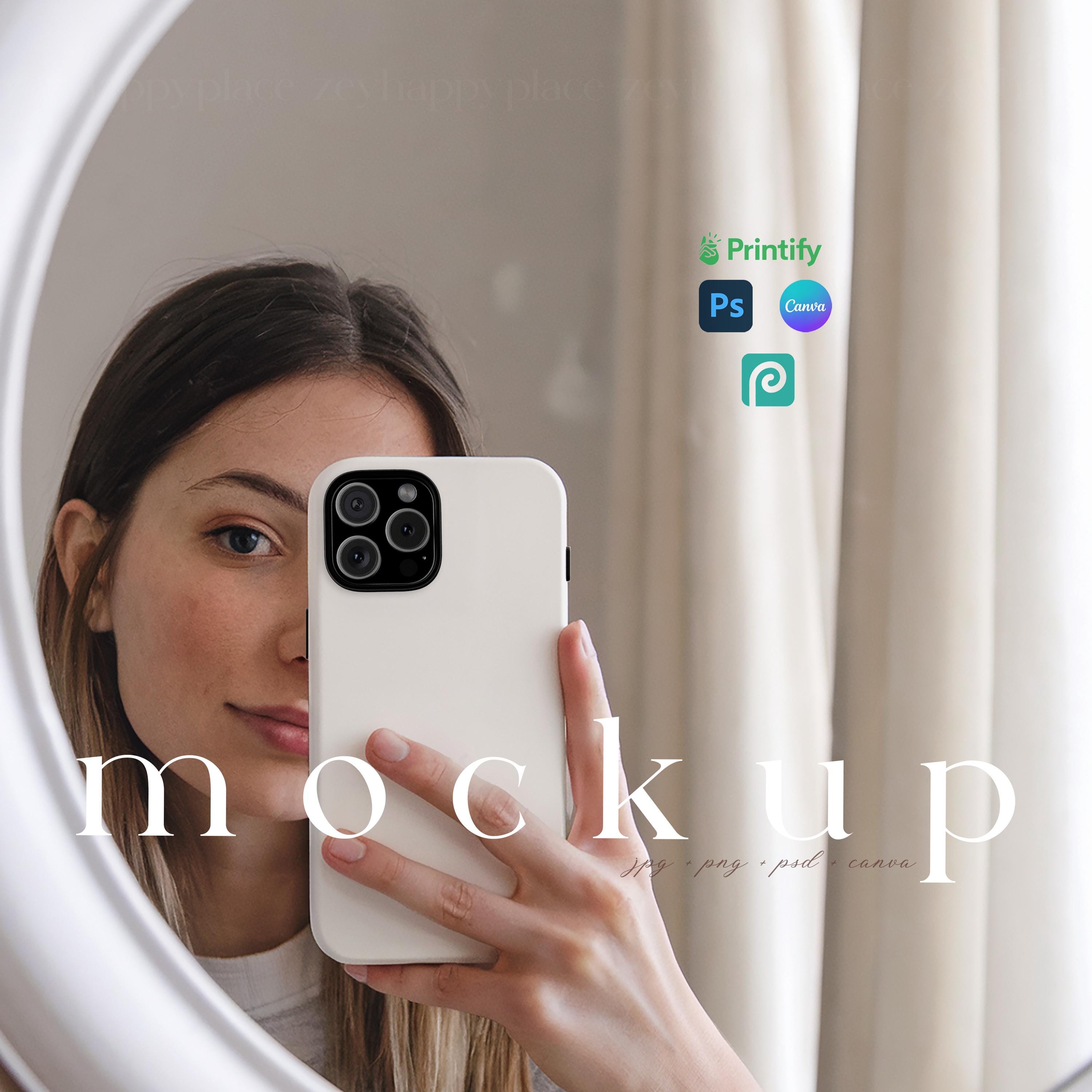 IPhone 16 Pro Max Case Mockup Phone Cover Mockup Editable Tough iPhone ...