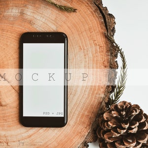 iPhone Mockup, Smartphone Mockup, Phone Mockup for Electronic Invitation, Mobile Phone Mockup, Cellphone Mockup, Digital Invitation Mockup