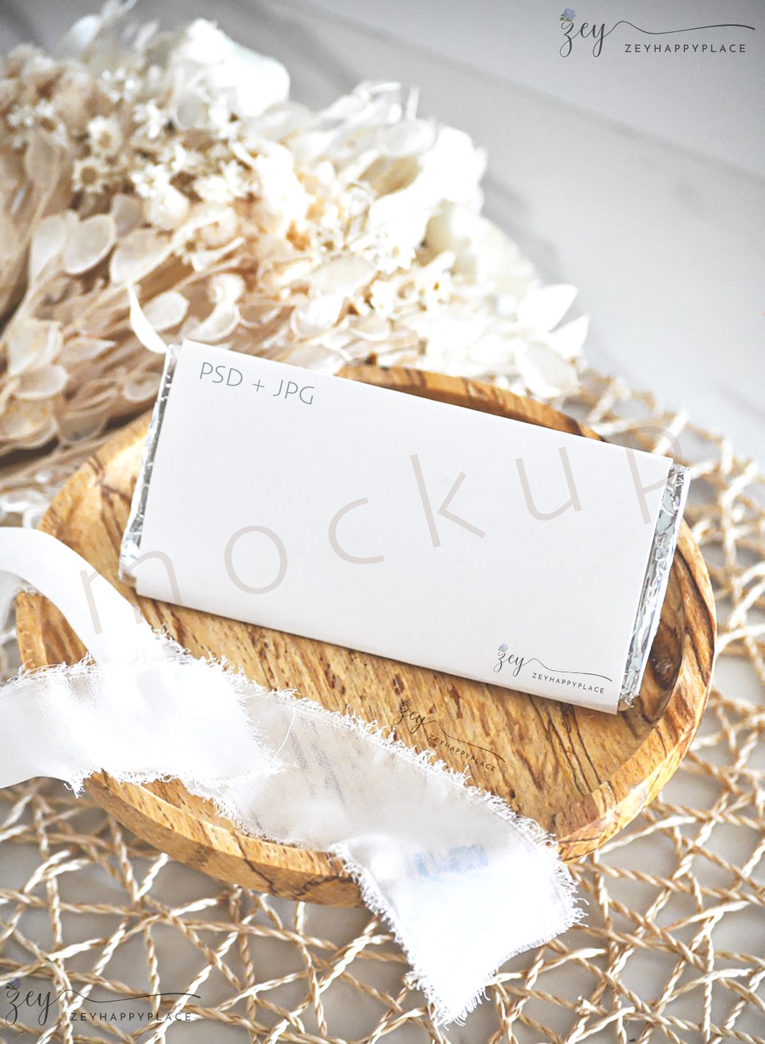 Chocolate Bar Mockup, Candy Bar Mockup, Blank Candy Bar Wrapper Mockup ...