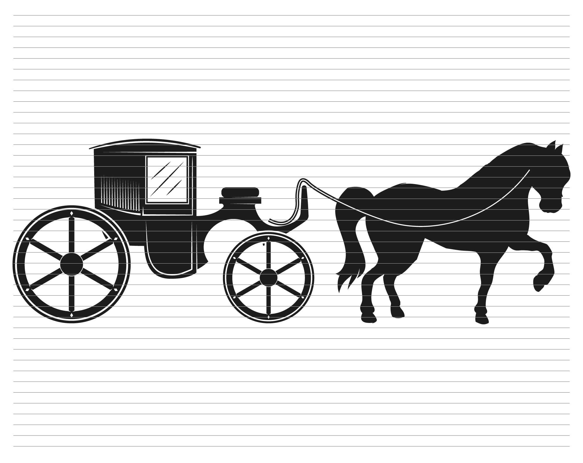 CARRIAGE SVG, Carriage Clipart, Horse, Horse Svg, Princess Carriage