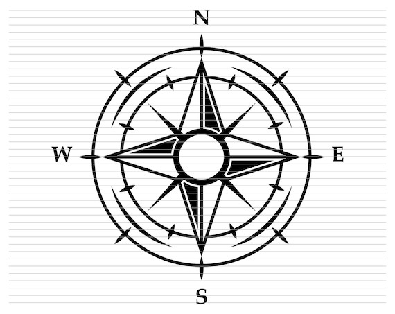 Sea compass sale