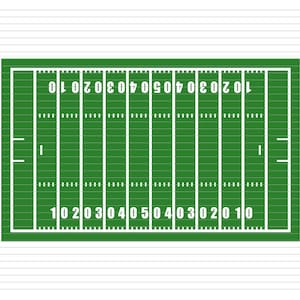 FUSSBALLFELD SVG Hoflinie Fußballspiel Fußball Clipart Ballfeld Fußball geschnitten Datei Svg Dxf Eps Png Cricut d44
