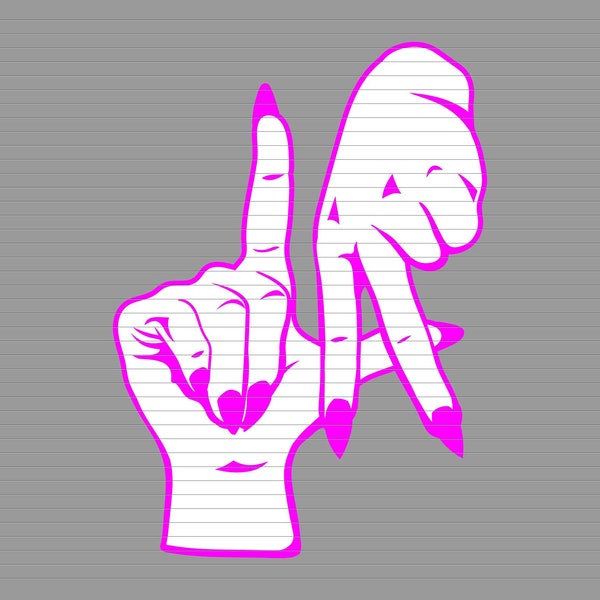 LA HAND SIGN, los angeles hand sign, los angeles gesture, la gesture hand, los angeles hands, hand gesture city, female hand gesture, d641
