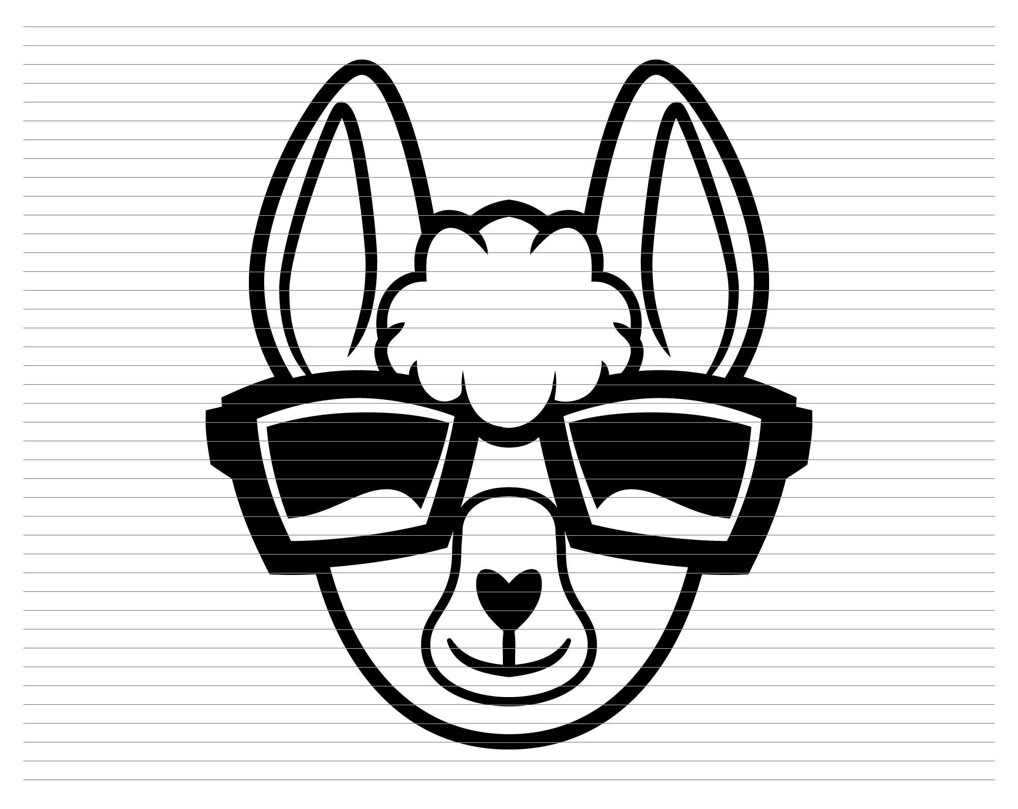 LLAMA FACE SVG, Llama With Sunglasses, Llama Clipart, Llama Peeking