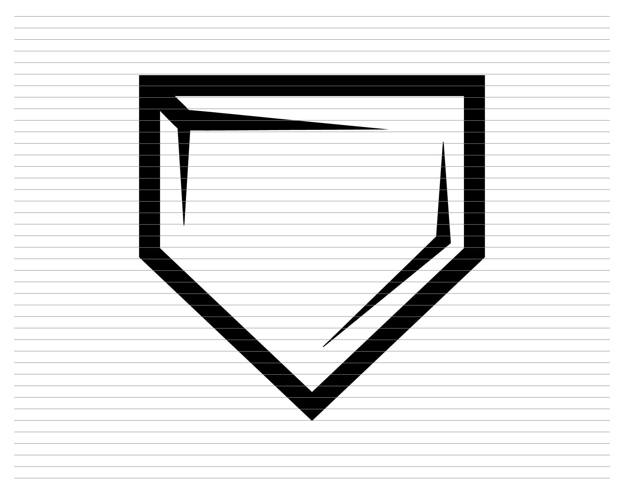 BASEBALL HOME PLATE Svg, Home Plate Clipart, Home Plate, Baseball Svg