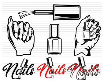 Download Vector Library Library Polish Clipart Nail Shop - Nail Salon  Clipart Png PNG Image with No Background - PNGkey.com