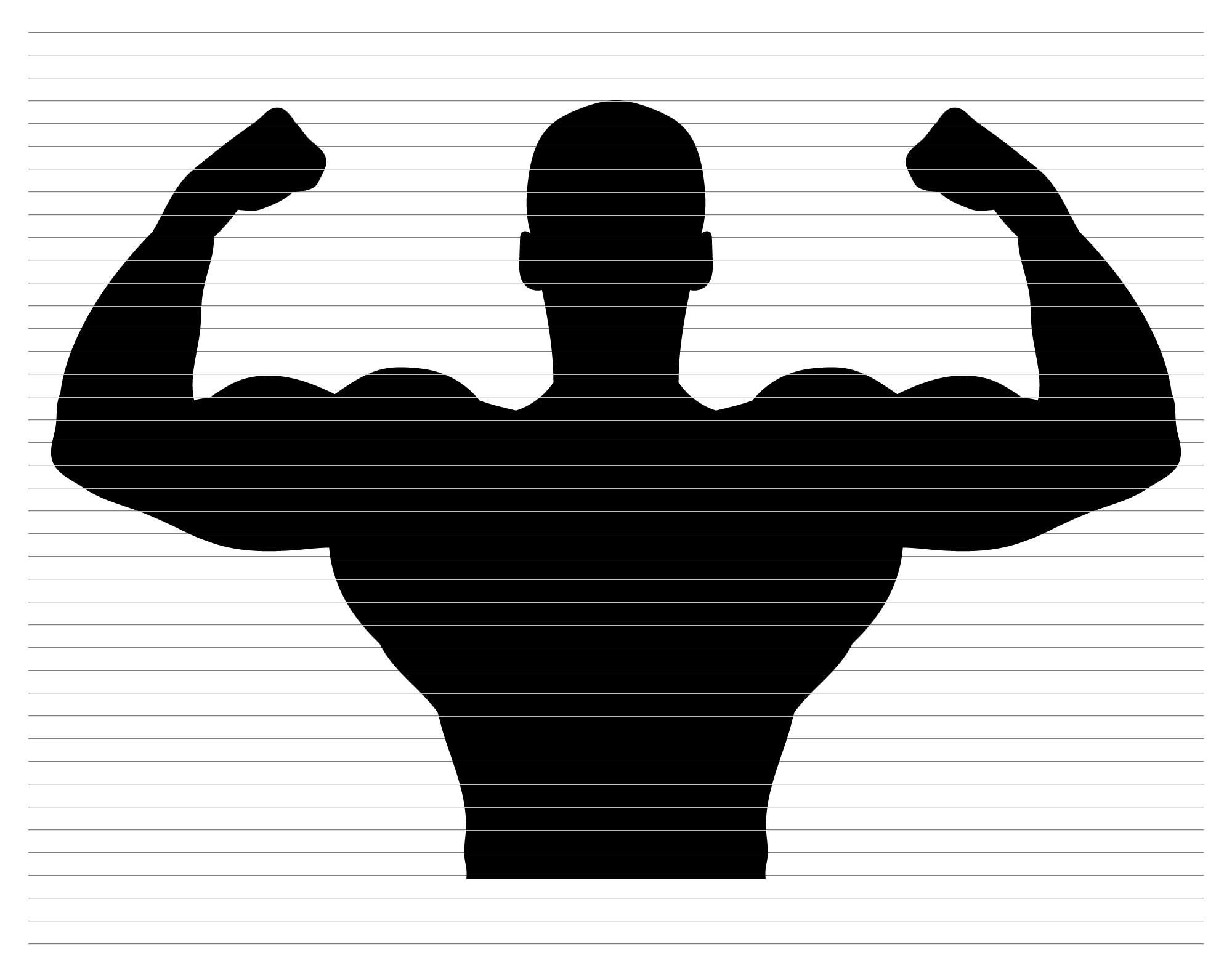 SILUETA DE CULTURISMO SVG, silueta corporal, silueta de culturista, silueta  muscular, clipart de gimnasio, clipart de fitness, cuerpo, d402 - Etsy  México, image size:2000x1590