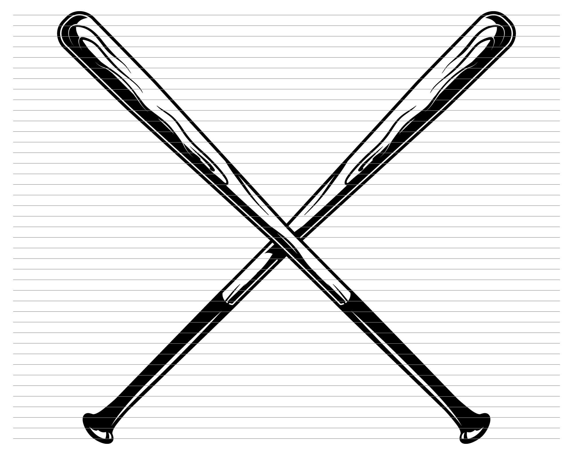 BASEBALL CROSSED BATS Svg, Baseball Bat, Bat Svg, Bat Clipart, Helmet
