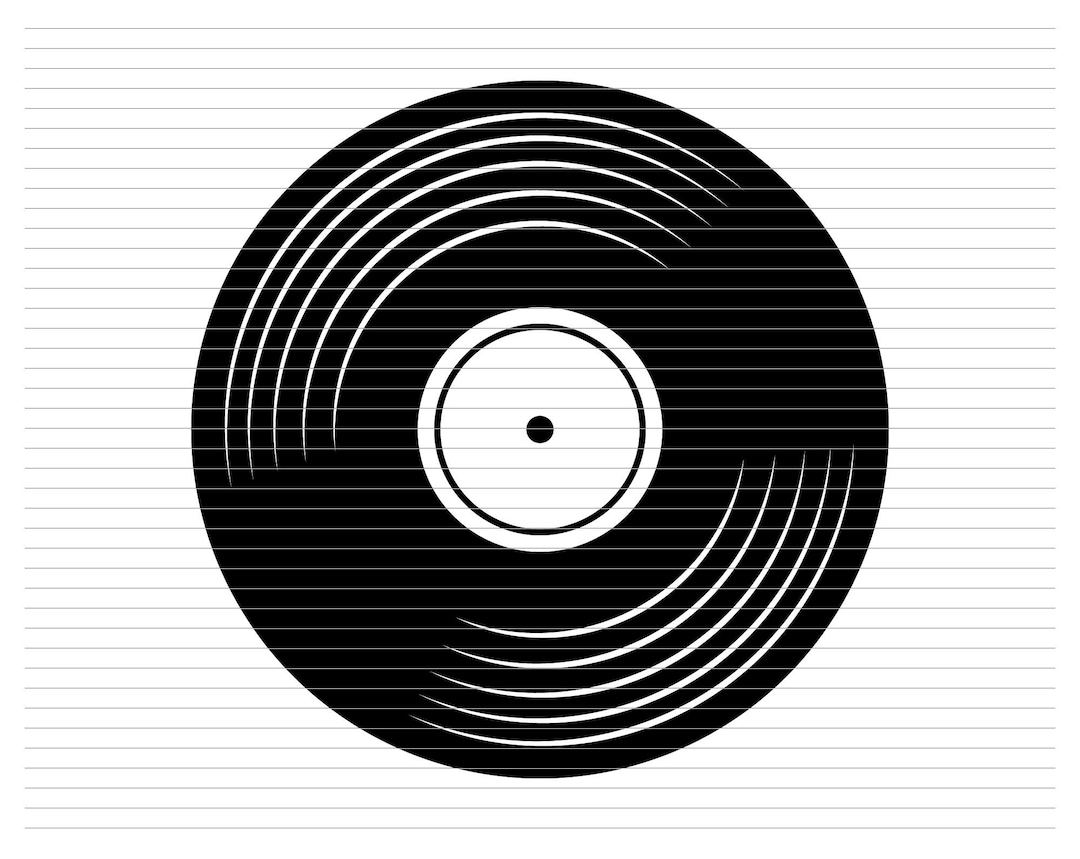 Vinyl Record Svg Vinyl Record Music Disc Music Listen Listening Music