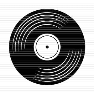 Vinyl record svg vinyl record muziek schijf muziek luisteren muziek luisteren vinyl record clipart vinyl record shirt vinyl record print bestand d810