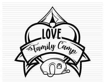 CAMPER SVG, motorhome, camper, family camper, happy camper, summer, camping, tent, camping svg, camping clipart, motorhome svg  d450