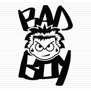 Bad boy svg, bad boy, bad boy shirt, bad boy sticker file, boy svg, bad boy clipart, bad boy face, boy face, face svg, angry boy svg, d947