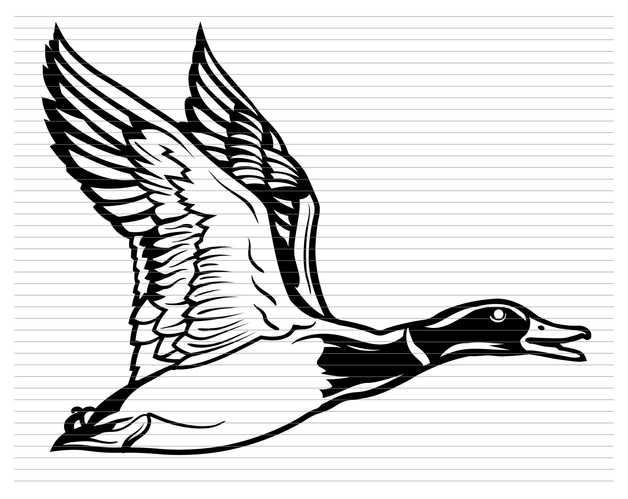 DUCK SVG, Duck Clipart, Flying Duck, Hunter Duck, Hunting Duck, Hunter