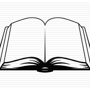 OPEN BIBLE SVG, bíblia sagrada, cristão svg, católico, jesus svg, religião, versículo de livro, clipart da bíblia, orar, sacerdote, livro svg, bíblia, d386