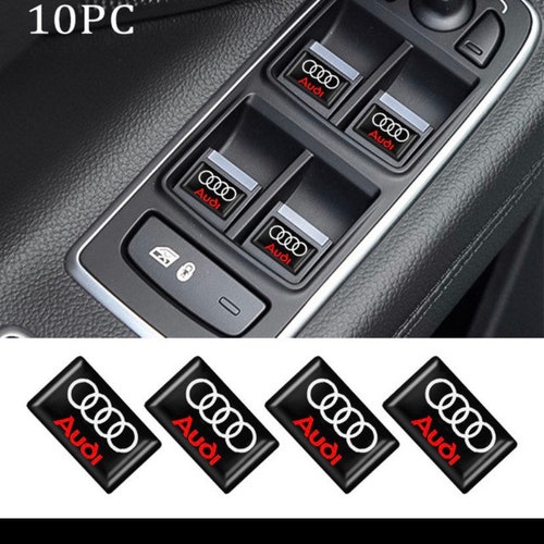 Ødelæggelse Og så videre Taktil sans 10PCS 3D Car Styling Epoxy Emblem Badge Stickers for Audi A4 - Etsy