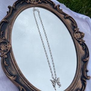 butterfly necklace/ y2k jewelry/ grunge necklace