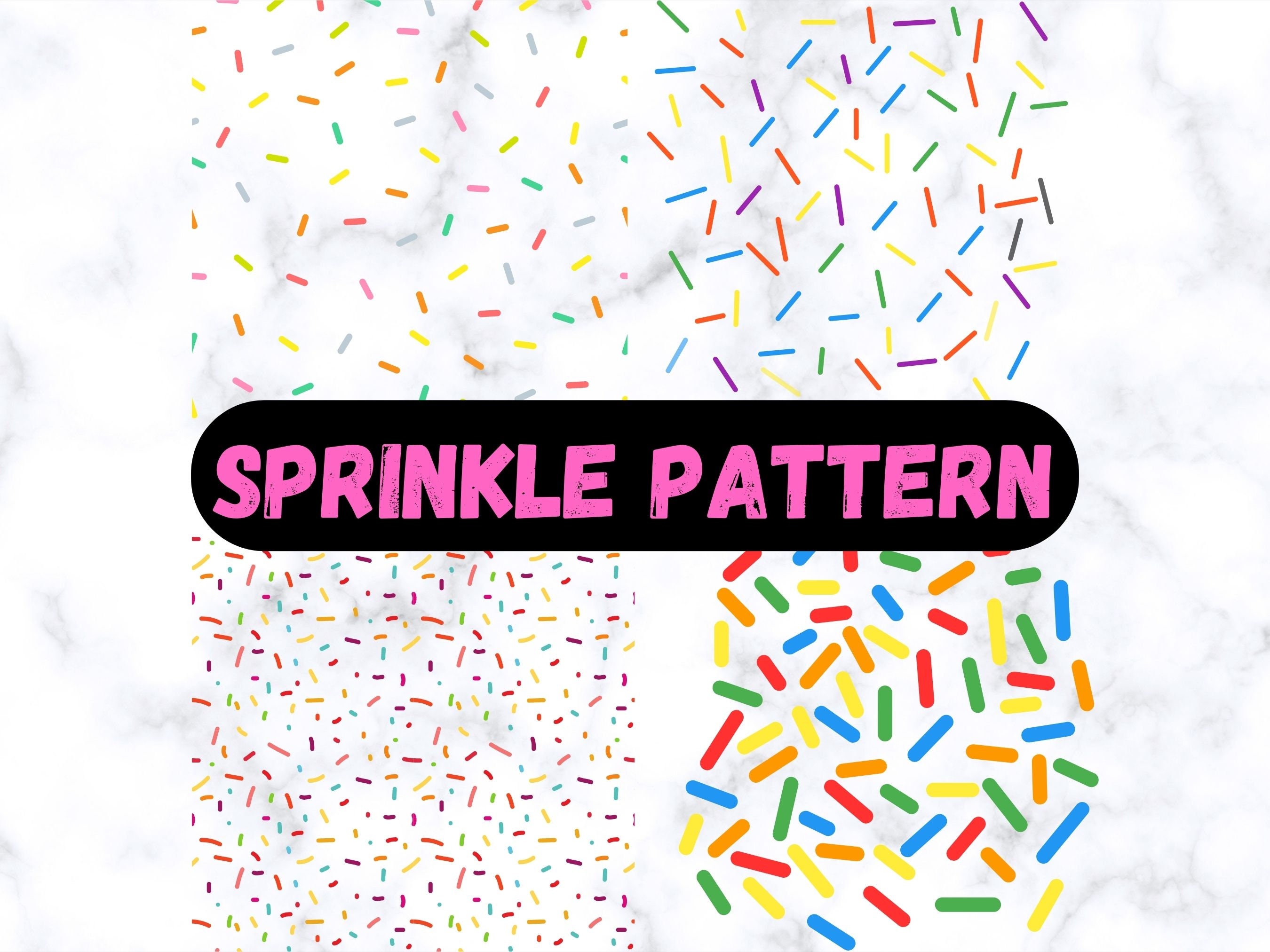 Sprinkle Pattern Svg,confetti Svg,bakery Svg,donuts SVG , Sprinkles Svg