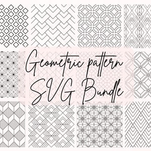 幾何学模様バンドル SVG、幾何学模様デザイン、幾何学シームレスパターン SVG、幾何学 SVG、幾何学クリップアート、幾何学。