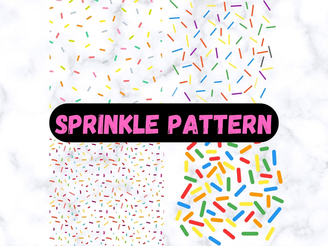 Sprinkling Pattern Sprinkle Pattern Svg, Sprinkle Svg, Donut Sprinkle Svg Birthdaysvg ...