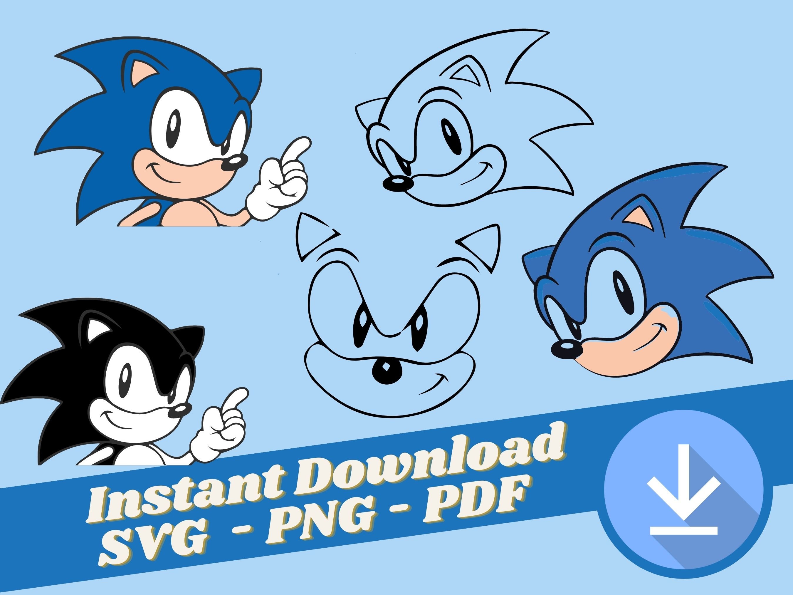 File:Classic sonic run.svg - Sonic Retro