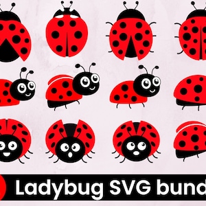 Coccinella SVG / Coccinella Bundle SVG Files / Coccinella SVG Layered / File Coccinella per Cricut / Clipart Coccinella / Coccinella Svg