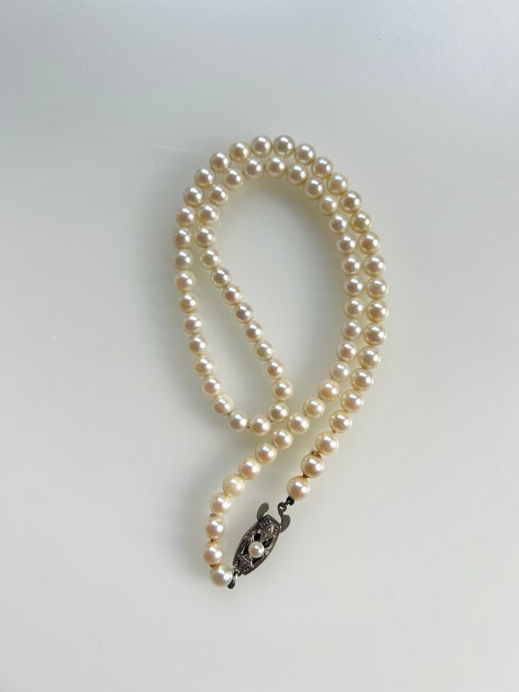 Rare Vintage Mikimoto Saltwater Sea Water Akoya C… - image 3