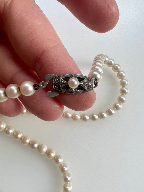 Rare Vintage Mikimoto Saltwater Sea Water Akoya C… - image 5