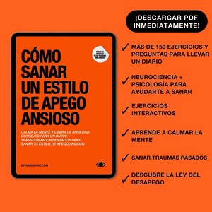 Cómo Sanar un Estilo de Apego Ansioso: Diario de Auto-Terapia para Superar la Ansiedad y Sentirse Seguro en las Relaciones