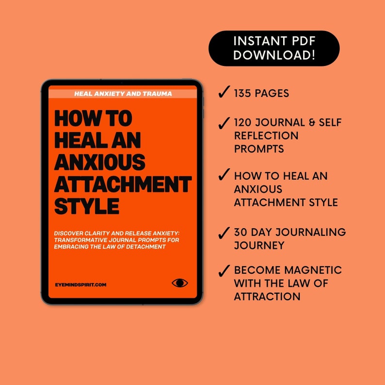 How to Heal an Anxious Attachment Style Unleash Your Best - Etsy