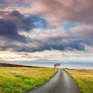 Tory Island Homestead County Donegal Ireland, Irish Cottage on the Wild Atlantic Way, Irish Landscape Photography, Donegal landscape print