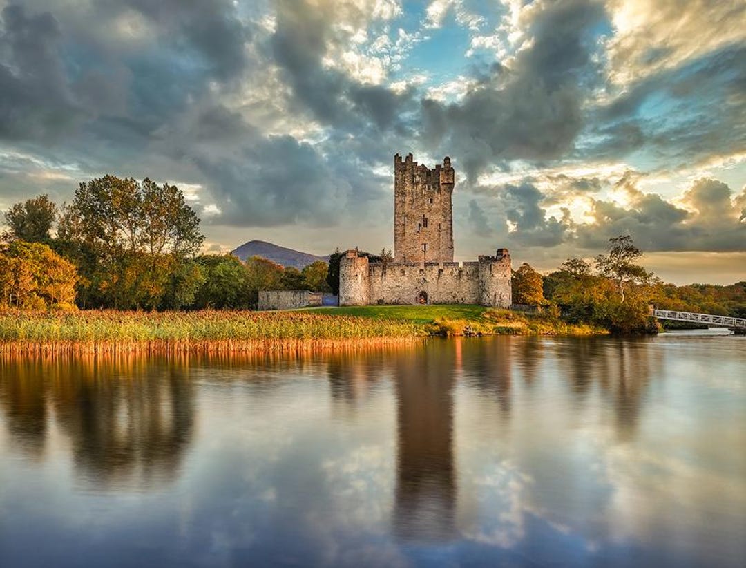 Ross Castle Ireland Print: Killarney National Park Landscape ...