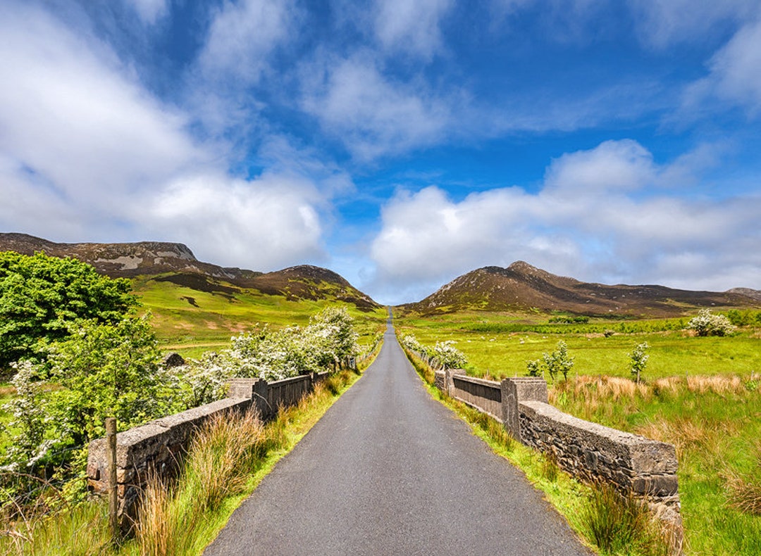 Donegal Landscape Print, Mamore Gap, Irish Landscape Photography,fine Art Print,ireland Wall Art