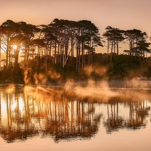 Irlandzka fotografia krajobrazowa Connemara, wydruk dziewczyny z Galway, obrazy ścienne Irlandia, wydruk krajobrazu irlandzkiego, wystrój domu, krajobraz Derryclare