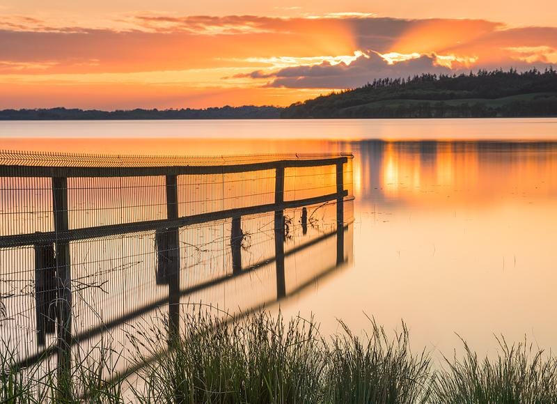 Lough Lene Sunset: Fine Art Irish Landscape Photography
