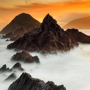 Blasket Islands County Kerry, Irish Landscape Photography, Irish Landscape Print, Photos of Ireland, Dingle Peninsula, Irish Wall Art Print